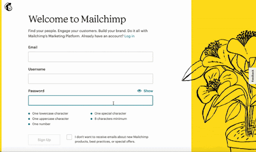 mailchimp-example comment fidéliser un client sur internet