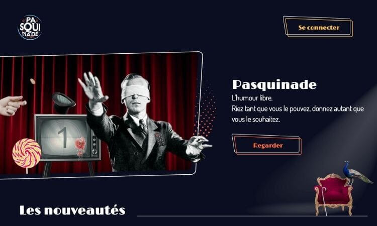 Le site de Pasquinade