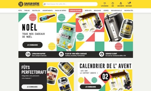 homepage de saveur biere