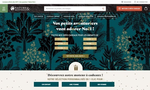 homepage de nature et decouvertes