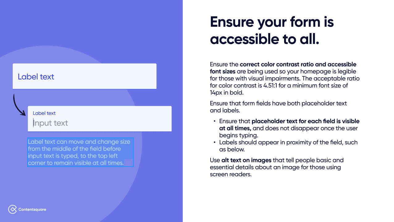 formulaire accessible how to guide 