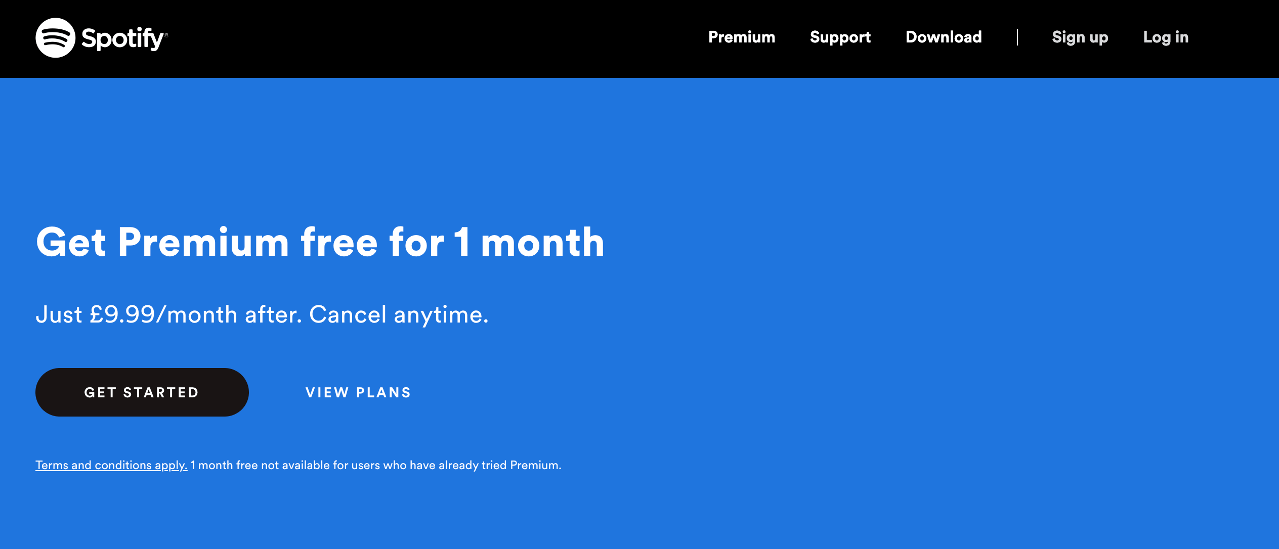 spotify-landing-page