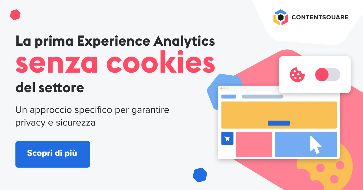 Analisi dell'esperienza digitale sicura e senza cookies | Contentsquare