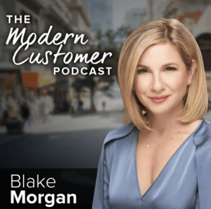 CX podcast, The Modern Customer, hosted by Morgan Blake