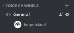 Server name in a disabled gray color 