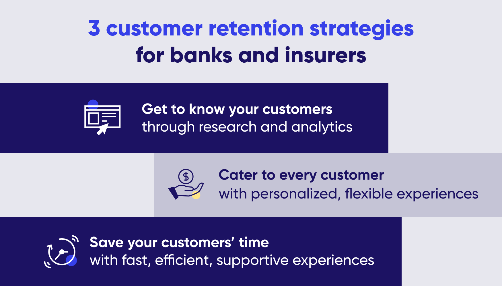 3 customer retention strategies for banks and insurers
